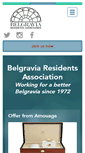 Mobile Screenshot of belgraviaresidents.org.uk